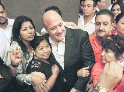 Durante un evento realizado en Expo Guadalajara, Enrique Alfaro afirmó que es necesario redensificar la ciudad dentro del Periférico. EL INFORMADOR /