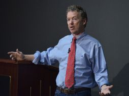 Paul dice aspirar a ser presidente para retornar a EU a los ''principios de la libertad''. AFP / ARCHIVO