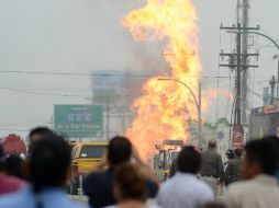 Hasta que se controle el siniestro podría señalarse si hay otra víctima, exponen autoridades. NTX / J. Pérez