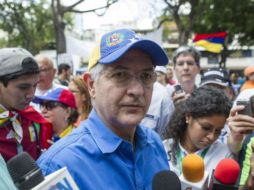 Antonio Ledezma fue detenido en su oficina por funcionarios de inteligencia militar el 19 de febrero. EFE / ARCHIVO