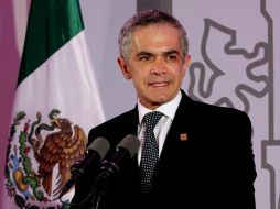 Mancera rechaza acudir a eventos en la capital y reitera que el gobierno capitalino estará pendiente de cumplir con ley. NTX / ARCHIVO
