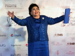 El pasado febrero se supo que la actriz formaba parte de la lista de los candidatos a diputados plurinominales del PRI. NTX / ARCHIVO