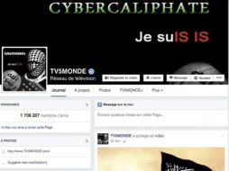 Los piratas informáticos crearon un perfil en las cuentas de TV5 Monde. EFE /