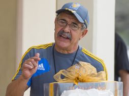 Ricardo Ferretti asegura dos años más de trabajo al frente de Tigres de la UANL. MEXSPORT / J.Martínez