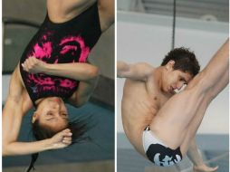 Arantxa Chávez y Diego Balleza disputaran la medalla de oro el próximo sábado. TWITTER / @CONADE