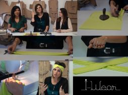 Las diseñadoras de Pok te enseñan a realizar tu propio turbante. EL INFORMADOR /