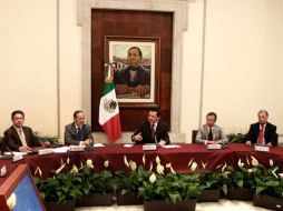 Los políticos coincidieron en que el encuentro fue una muestra de madurez para garantizar la seguridad. SUN / A. Hernández