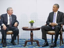 Los dos presidentes se reunieron en el primer encuentro de líderes de ambos países en medio siglo. AP / P. Martínez