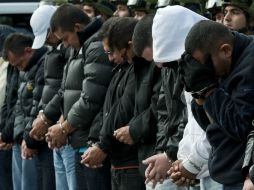 La PGJE informa que los hombres son salvadoreños, nicaragüenses y mexicanos. AFP / ARCHIVO