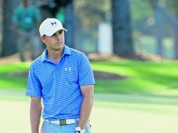 El estadounidense no repitió su actuación dominante de los días previos, pero se enfila a llevarse el saco verde. EFE / E. Lesser