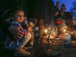 El agravamiento de la situación en la zona del conflicto ha coincidido con la celebración de la Pascua ortodoxa. EFE / S. Dolzhenko
