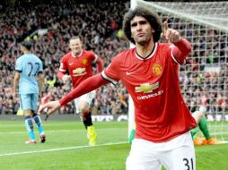 Los Red Devils se dieron un baño de autoestima ante un odiado rival. EFE / P. Powell