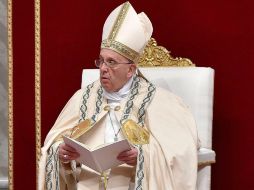 Francisco pidió a jefes de estado reconocer la realidad de lo sucedido. EFE / G. Onorati