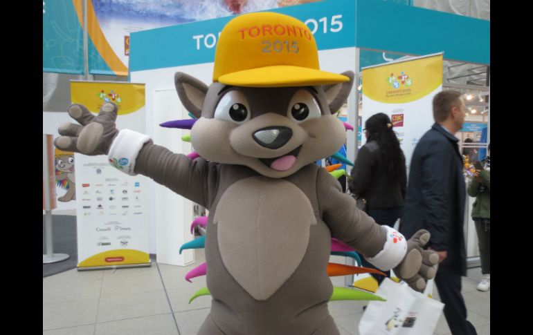 Pachi es el encargado de alegrar Toronto, su nombre fue elegido de entre cuatro mil propuestas. NTX / ARCHIVO