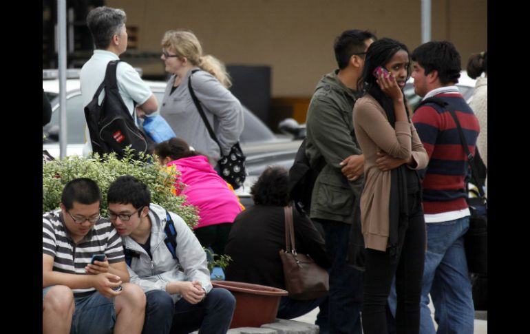 Estudiantes han sido desalojados del campus, acordonado por la policía. AP / ARCHIVO