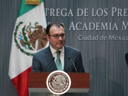 El Secretario de Hacienda asegura que continuarán con el esfuerzo por cumplir la meta de Peña Nieto de fortalecer el sector. NTX / C. Pereda