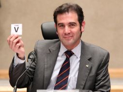 Córdova dice que todos los responsables de instituciones deben asumir su responsabilidad ante los comicios. NTX / ARCHIVO