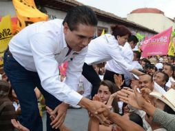 Silvano Aureoles pide a sus contrincantes detener la andanada de descalificaciones y 'guerra sucia' en estas elecciones. NTX / ARCHIVO