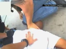 El hecho fue registrado en un video amateur. AP / Tulsa County Sheriff's Office