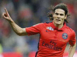 Sin 'Ibra' será Edinson Cavani el encargado de guiar el ataque parisino. EFE / ARCHIVO