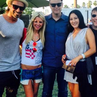 Tara Reid luce su delgada figura en Coachella