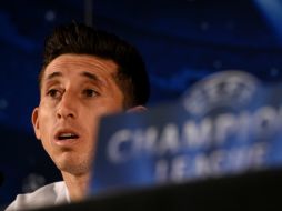 Herrera disputa sus primeros cuartos de final y desea vencer al Bayern. AFP / F. Leong