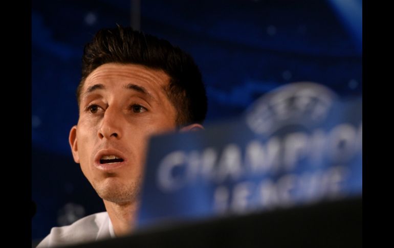Herrera disputa sus primeros cuartos de final y desea vencer al Bayern. AFP / F. Leong