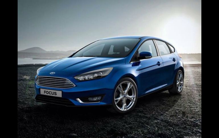 La nueva versión del Ford Focus 2015 ofrece un diseño exterior diferente. ESPECIAL / FORD