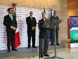 José Antonio Meade durante la inauguración de la Semana de Amistad México-Países de la Unión Europea. SUN / Especial