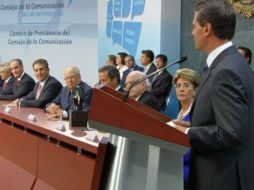 El Ejecutivo federal encabeza el cambio de presidente en el Consejo de la Comunicación. TWITTER / @ConsejoCC