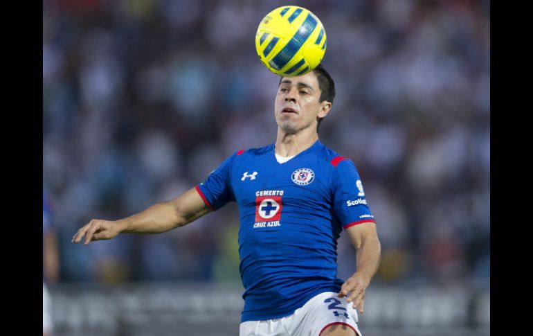 Sobre la jugada del encuentro entre Diablos Rojos y Rojinegros el zaguero del Cruz azul prefiere mantenerse al margen. MEXSPORT / O. Aguilar