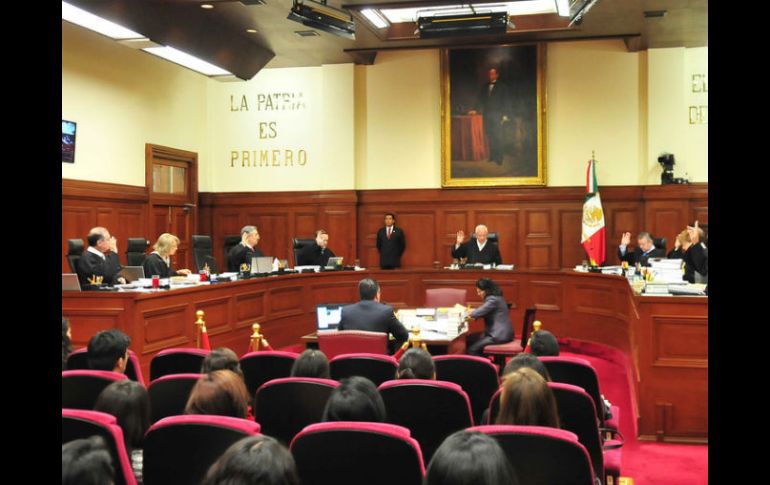 La aprobación de la Corte tendrá vigencia hasta la entrada de vigor del nuevos sistema acusatorio. NTX / ARCHIVO
