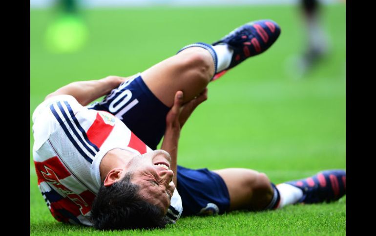 Ángel Reyna se perderá el clásico ante América. MEXSPORT / ARCHIVO