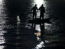 Desde que finalizó el último conflicto bélico en Gaza, la marina extendió un alto al fuego en la zona para seguridad de pescadores. EFE / M. Saber