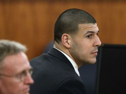 Hernández tenía contrato con Patriotas por 40 MDD en el año del crimen. AP / ARCHIVO