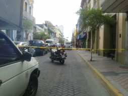 El incidente ocurrió alrededor de las 12:30 horas en el cruce de las calles González Ortega y Juan Manuel. ESPECIAL /