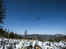 Investigadores creen que el piloto del avión estrelló la nave deliberadamente durante un vuelo de Barcelona a Dusseldorf. AP / French Interior Ministry