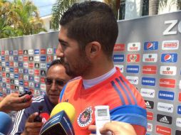 Jair Pereira dijo que sueña con hacer historia con la playera de Chivas, sobre todo pensando en la final de la Copa MX. TWITTER / @Chivas