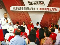 Villanueva presentó este miércoles el programa Barrios Orientados al Transporte Sustentable. TWITTER / @rvillanueval