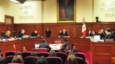 Este martes, la SCJN avaló con seis magistrados a favor el arraigo de personas en delitos graves. NTX / ARCHIVO