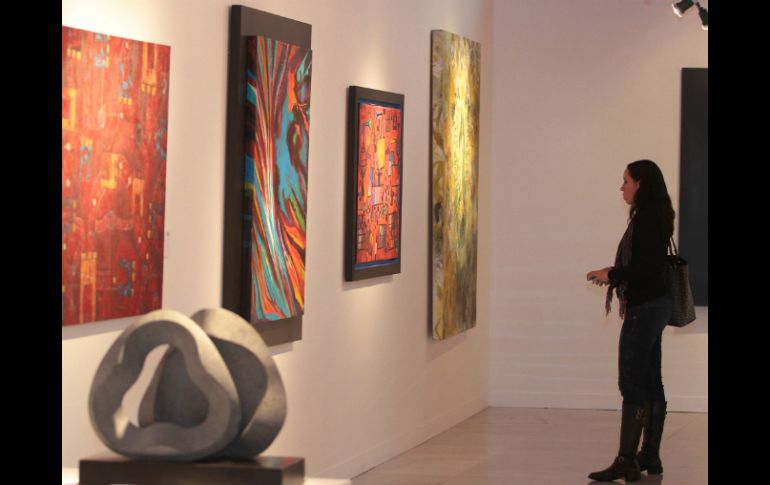 El museo alberga por hoy trabajos en pintura, el 24 de abril una de las salas exhibirá  escultura y el 6 de mayo, fotografía. EL INFORMADOR / ARCHIVO