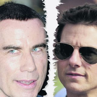 John Travolta y Tom Cruise se pelean
