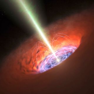 Fuertes campos magnéticos, detrás de eyecciones de agujeros negros