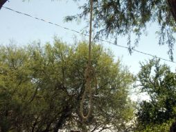 La PGJE montó un fuerte dispositivo de seguridad a las afueras del domicilio de López Magaña. EL INFORMADOR / ARCHIVO