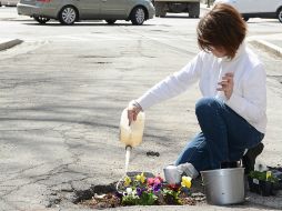 Santore es la directora de una organización sin fin de lucro que ayuda a los retirados. AP / M. Schultz