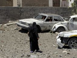 Entre 120 mil y 150 mil personas son desplazadas al interior de Yemen por el conflicto entre rebeldes y militares. EFE / Y. Arhab