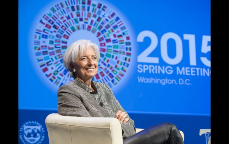 Lagarde (foto) dijo que Varoufakis, ministro de Finanzas griego, no le comunicó 'nada diferente a lo que ya sabíamos (en el FMI)'. EFE / S. Jaffe