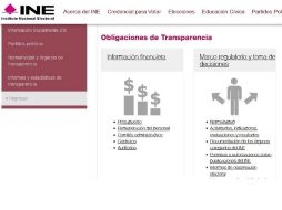 La plataforma 'Conócelos', del INE, es una herramienta para que los ciudadanos conozcan más de los candidatos. ESPECIAL / http://www.ine.mx