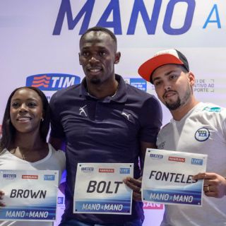 Usain Bolt gana pero no logra bajar su tiempo