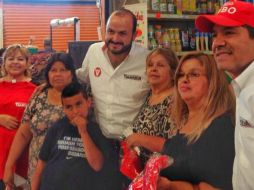 Villanueva ha visitado colonias como Río Verde, Belisario Domínguez, San Juan Bosco y más. TWITTER / @rvillanueval